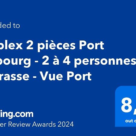 Ferienwohnung Duplex 2 Pieces Port Cabourg - 2 A 4 Personnes - Terrasse - Vue Port - Exclusif Book Ing Dives-sur-Mer Exterior foto